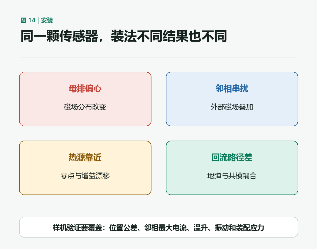 安装误差来源